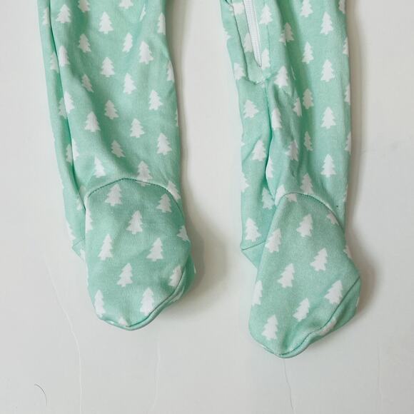 NWT James & Lottie 3M Aqua Christmas Tree Footie - Picture 2 of 5